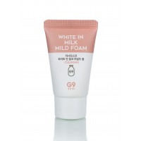 Осветляющая пенка G9 White In Milk Whipping Foam